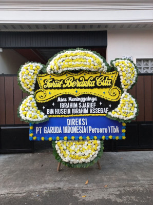 Papan Bunga Duka di Bausasran