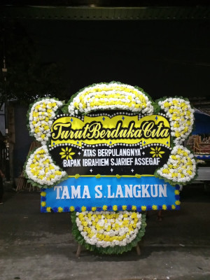 Papan Bunga Duka di Bausasran