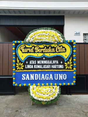Papan Bunga Duka di Bausasran