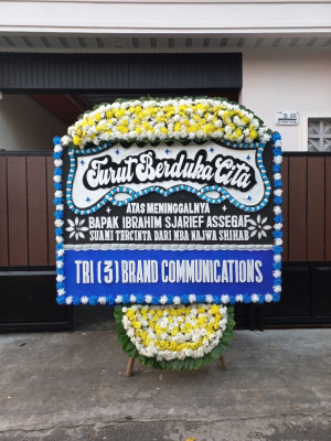 Papan Bunga Duka di Bausasran